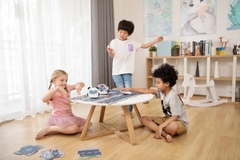 Hết hàng - mTiny Coding Kit - Robot gấu trúc hình vuông bán chạy nhất cho các bạn 4 tuổi