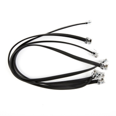 6P6C RJ25 cable-35cm(4-Pack)