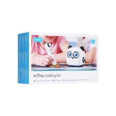 Hết hàng - mTiny Coding Kit - Robot gấu trúc hình vuông bán chạy nhất cho các bạn 4 tuổi