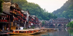 PHƯỢNG HOÀNG CỔ TRẤN - TRƯƠNG GIA GIỚI - THIÊN MÔN SƠN - PHÙ DUNG TRẤN