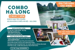 COMBO DU LỊCH HẠ LONG 2 NGÀY 1 ĐÊM TỪ HÀ NỘI