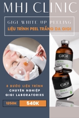 Liệu trình peel trắng da GIGI White Up Peeling