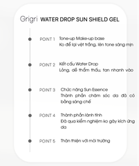 Kem chống nắng siêu nhẹ thoáng GRIGRI Spectrum Broad Skin Tone & UV Protection
