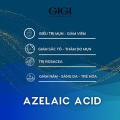 Kem Azelaic trị mụn & thâm mụn GIGI LABORATORIES Bioplasma Azelaic 15% Cream