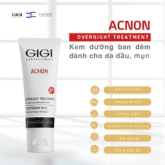 Kem đêm trị mụn GIGI ACNON OVERNIGHT TREATMENT 50ml