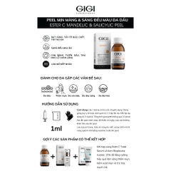 Peel dành cho da dầu GIGI LABORATORIES Ester C Mandelic & Salicylic Peel