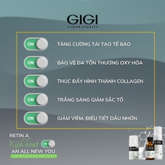 Kem mờ thâm nám và đều màu da GIGI LABORATORIES RETIN A MELANO TRI CORRECTOR 30ml