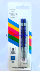 Ruột bút gel cao cấp Parker 0.7mm Blue (vỉ 2 ruột)