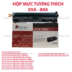 Hôp mực tương thích HP 05A/80A - Canon CRG319