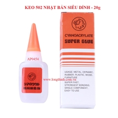 Keo dán siêu dính Sư Tử Cam 20g