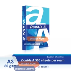 Giấy A3 Double A 80gsm