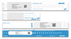 Vòng đeo tay in nhiệt trực tiếp