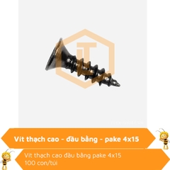 Vít thạch cao bằng pake 4x15