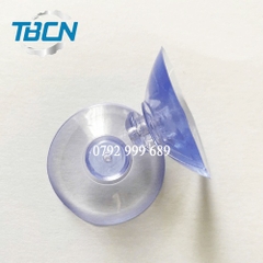 Núm Nhựa Hít Kính Đầu Gài Size 20mm