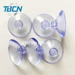 Núm Nhựa Hít Kính Đầu Gài Size 50mm