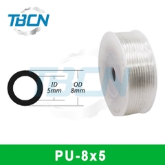 Ống Hơi Khí Nén PU Phi 8mm