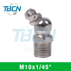 Vú Bơm Mỡ M10 Góc 45 Độ * Sắt