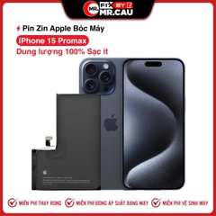 Pin Bóc Máy iPhone 15 Pro Max