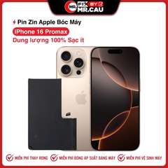 Pin Bóc Máy iPhone 16 Pro Max