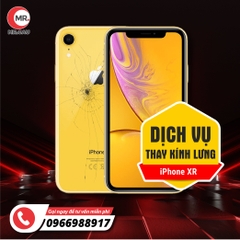 Thay kính lưng iPhone XR
