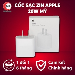 Củ sạc iPhone 20W Chính hãng Apple New (FullBox-AM)