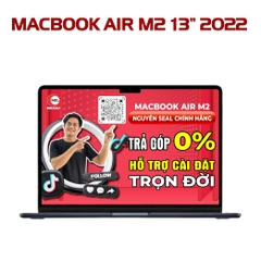 Macbook Air M2 2022 13inch Mới New Seal Chính Hãng