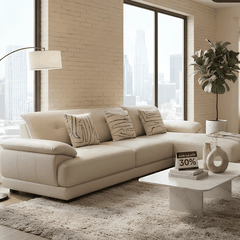 LEATHER SOFA