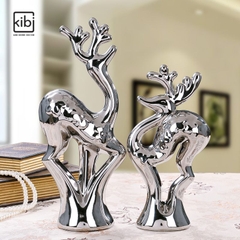 HƯƠU MẠ VÀNG BẠC DECOR