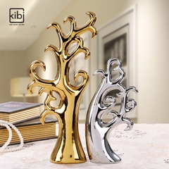 BỘ CÂY TÀI LỘC MẠ VÀNG BẠC DECOR