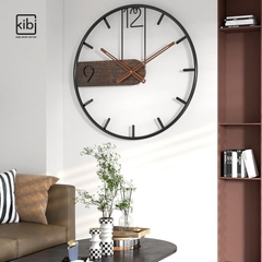 ĐỒNG HỒ TREO TƯỜNG TỐI GIẢN SIMPLE - MẶT GỖ