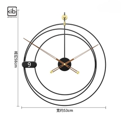 ĐỒNG HỒ TREO TƯỜNG TỐI GIẢN SIMPLE -D40CM