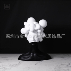 TƯỢNG DÉCOR CÔ GÁI BONG BÓNG