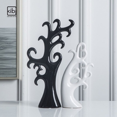 BỘ 2 CÂY TÀI LỘC ĐEN TRẮNG DECOR
