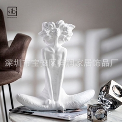 TƯỢNG DÉCOR TRỪU TƯỢNG CÔ GÁI