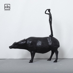 TƯỢNG DÉCOR CƯỠI TRÂU