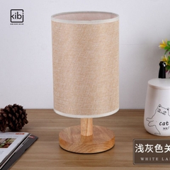 ĐÈN NGỦ ĐỂ BÀN BẰNG GỖ ĐƠN GIẢN D01