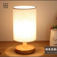 ĐÈN NGỦ ĐỂ BÀN BẰNG GỖ ĐƠN GIẢN D01