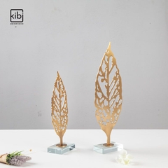 MÔ HÌNH DÉCOR LÁ VÀNG