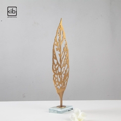 MÔ HÌNH DÉCOR LÁ VÀNG