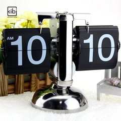 ĐỒNG HỒ LẬT RETRO FLIP CLOCK BẠC 02