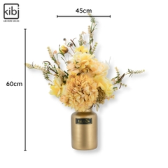 BÌNH HOA LỤA ĐỂ BÀN - PETUNIA 01