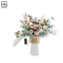 BÌNH HOA LỤA ĐỂ BÀN - ESTHER 02