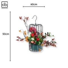 GIỎ HOA LỒNG CHIM - BEGONIA 02