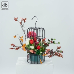 GIỎ HOA LỒNG CHIM - BEGONIA 02