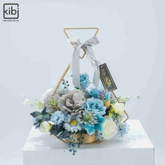 BÌNH HOA LỤA ĐỂ BÀN - SUNSHINE 02