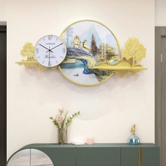 ĐỒNG HỒ PHÙ ĐIÊU HƯƠU VÀNG 01