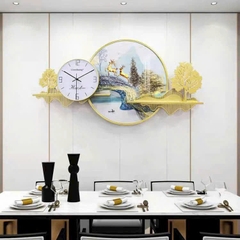 ĐỒNG HỒ PHÙ ĐIÊU HƯƠU VÀNG 01