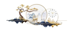 ĐỒNG HỒ HƯƠU VÀNG CÂY TÙNG