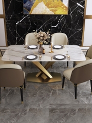 BÀN ĂN STRATOS MẶT ĐÁ CERAMIC