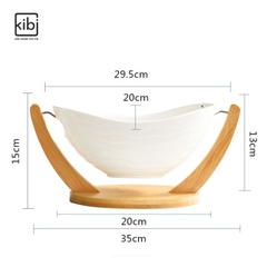 KHAY THUYỀN ĐỰNG TRÁI CÂY
